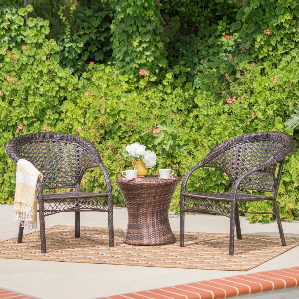 Monroe Wicker Chat Set