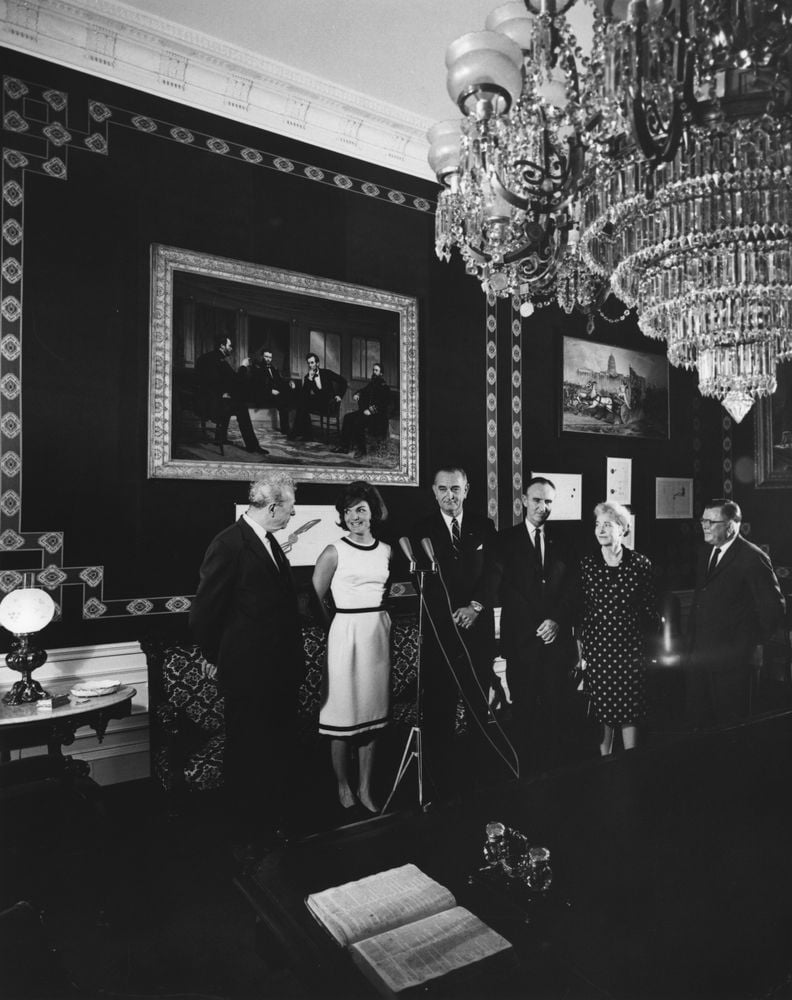The Treaty Room Jackie Kennedy S White House Style Is Just