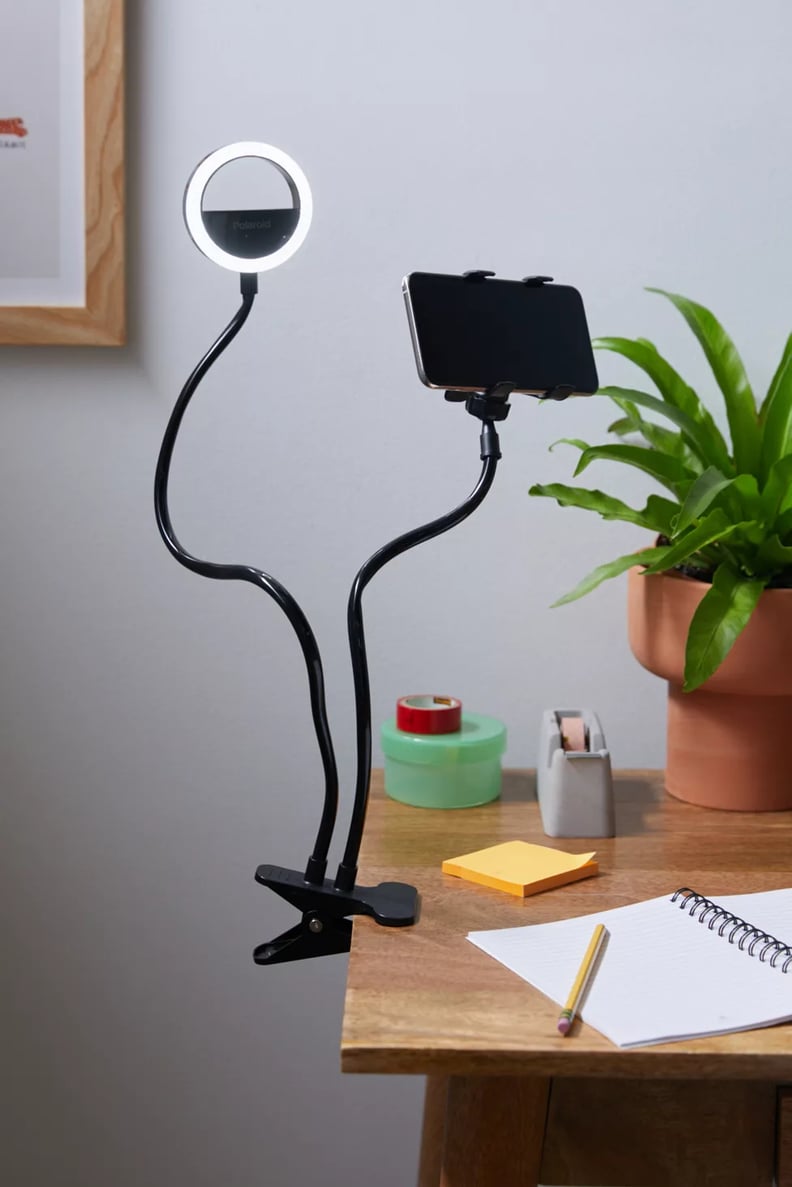 For the Content Creator: Polaroid Selfie Clip Ring Light Holder