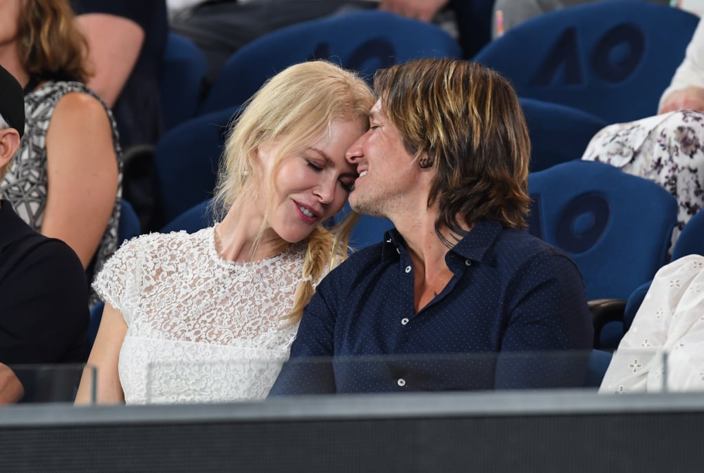 Nicole Kidman and Keith Urban at the Australian Open 2019