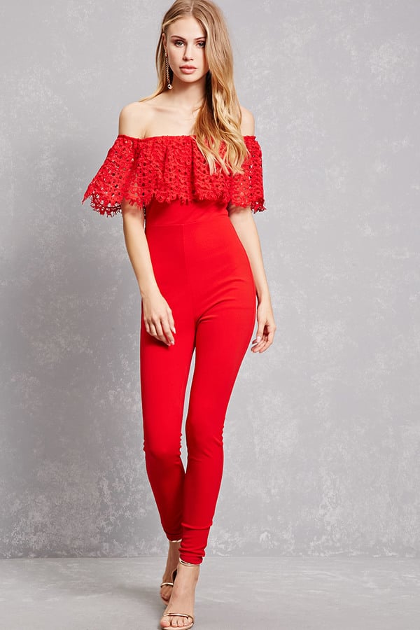 red jumpsuit forever 21