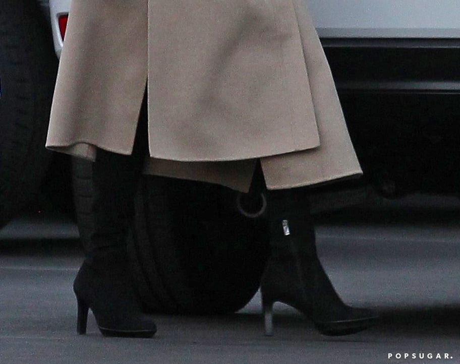 Angelina Jolie's Camel Coat