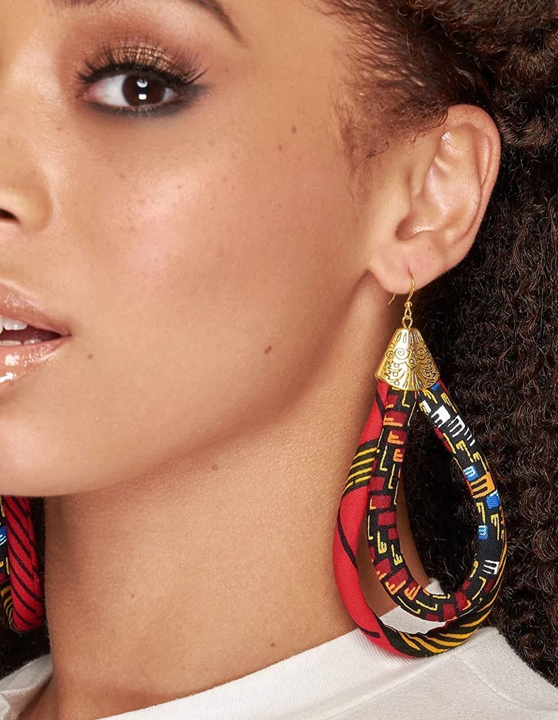 Cloth & Cord Store Ankara African Earrings