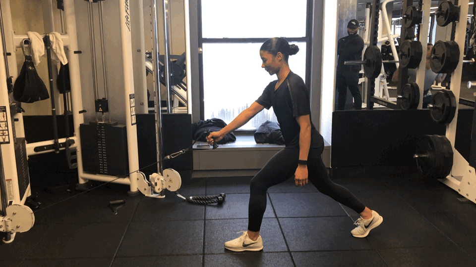 One arm row cable machine on sale