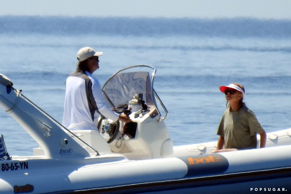 Kurt Russell and Goldie Hawn in Greece Pictures June 2017