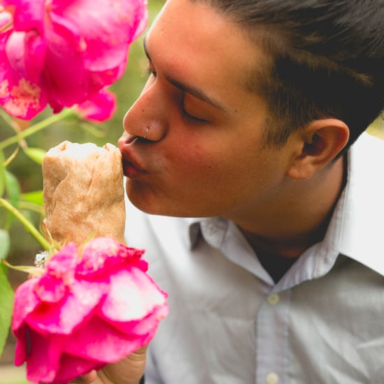 Man Takes Engagement Photos With a Burrito