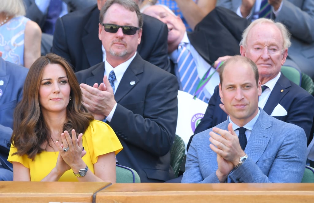 Prince William and Kate Middleton at Wimbledon Pictures 2018