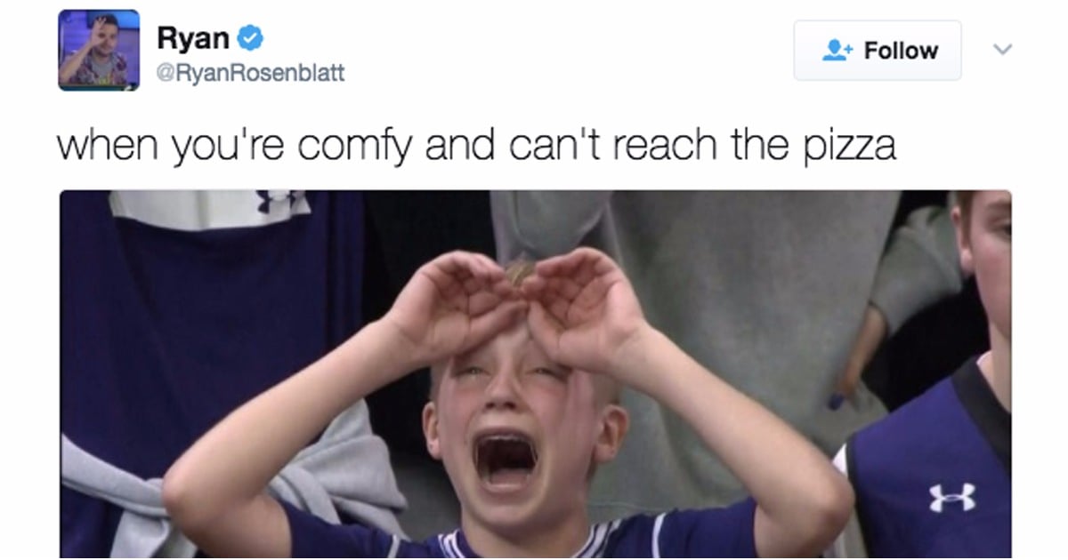 March Madness 2017 Northwestern Kid Crying Meme Popsugar Tech