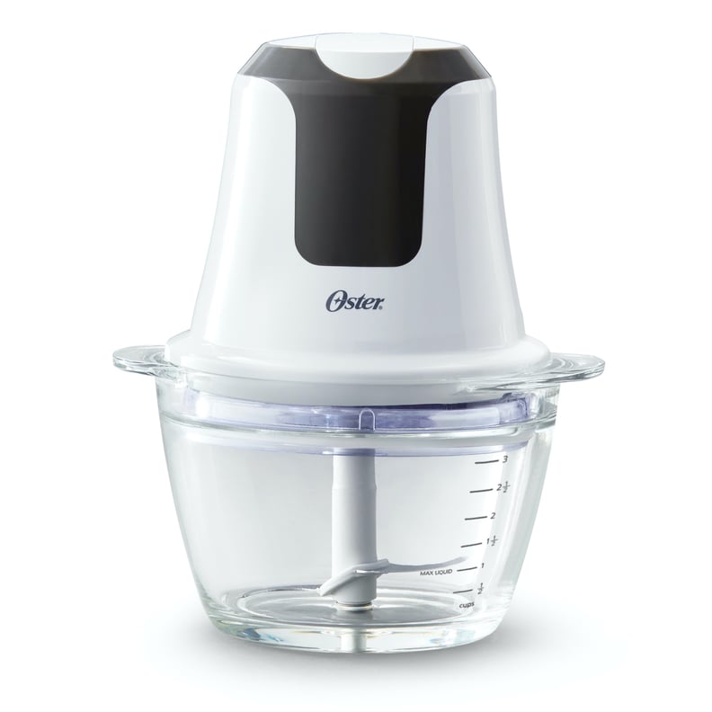 A Kitchen Gadget: Oster 3-Cup Mini Food Chopper With Tempered Glass Bowl