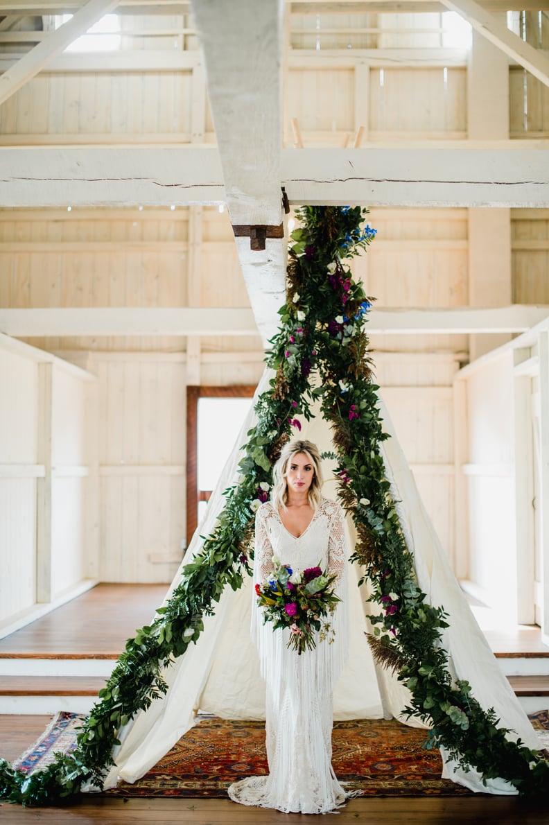 Unique Ceremony Backdrops