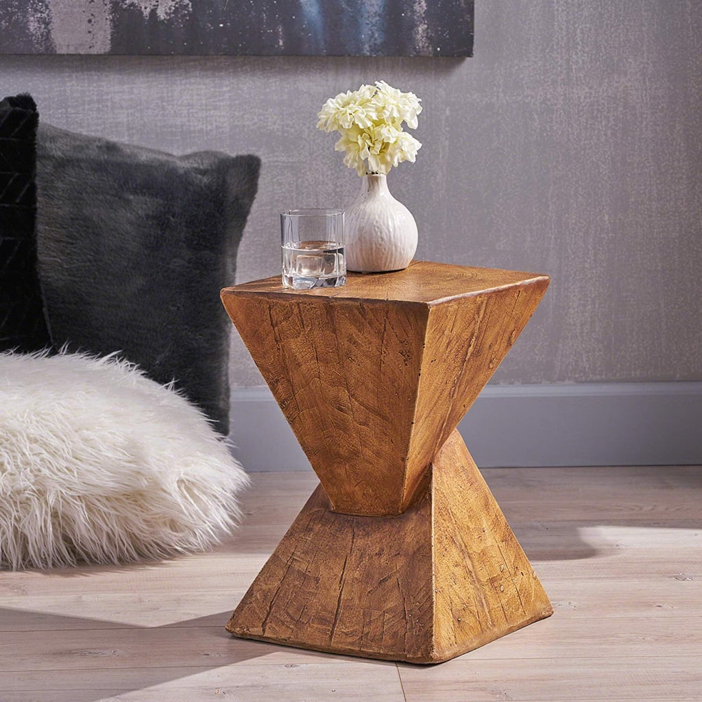 Great Deal Furniture Jerod Light-Weight Concrete Accent Table