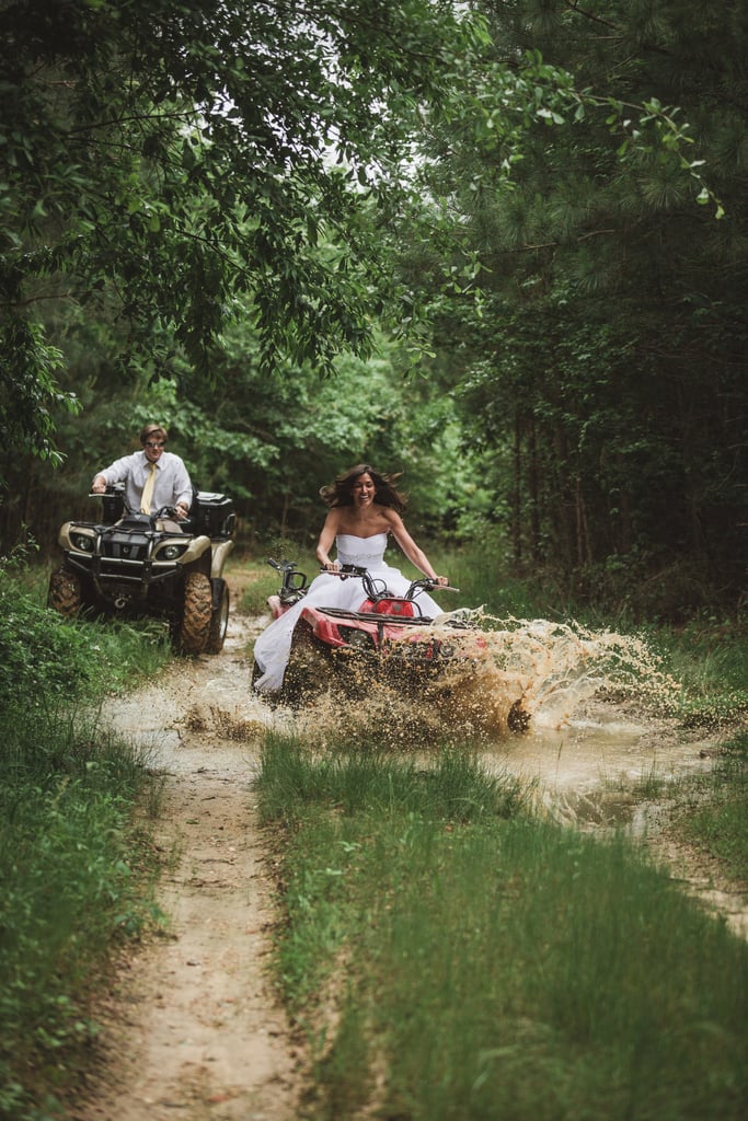 Muddy Trash-the-Dress Shoot