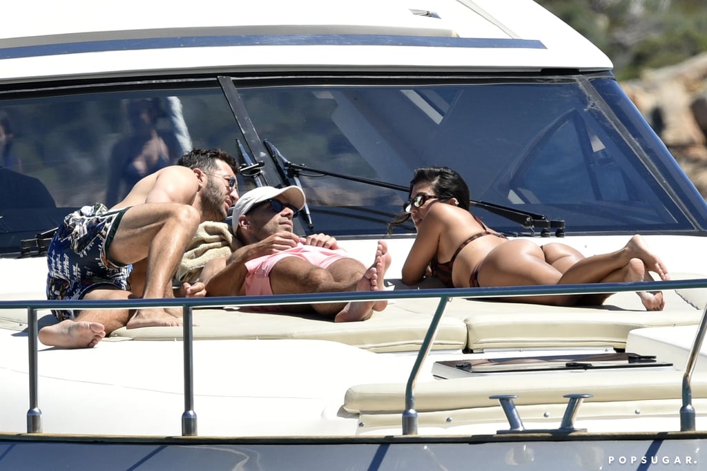 Kourtney Kardashian Bikini Pictures in Italy July 2019