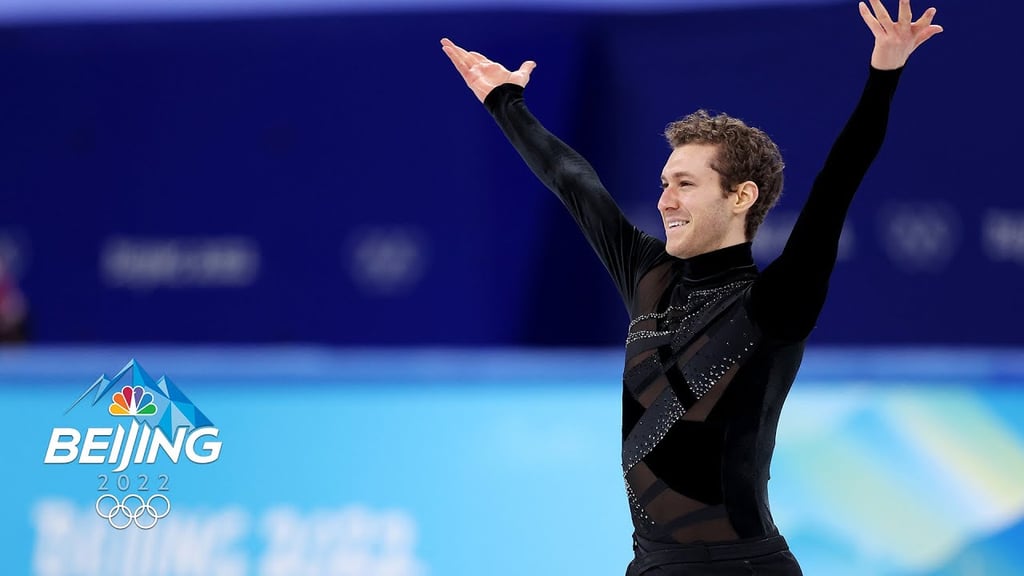 Jason Brown's Short Program in the Beijing Olympics Men's Figure Skating Event