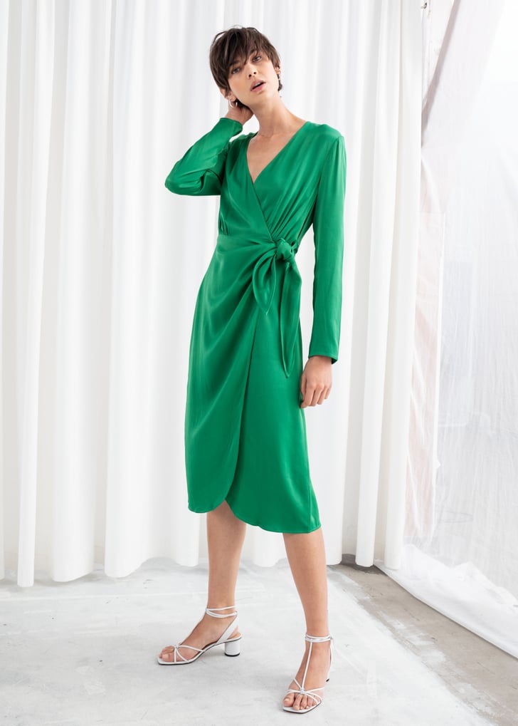 & Other Stories Satin Midi Dress | Fashion Trends June 2019 | POPSUGAR ...