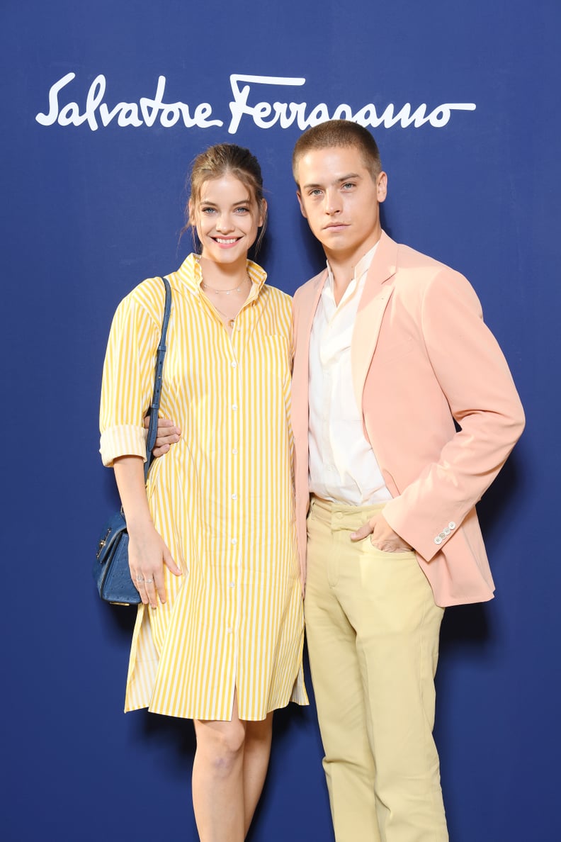 Barbara and Dylan at the Salvatore Ferragamo Pitti Uomo Show in June 2019