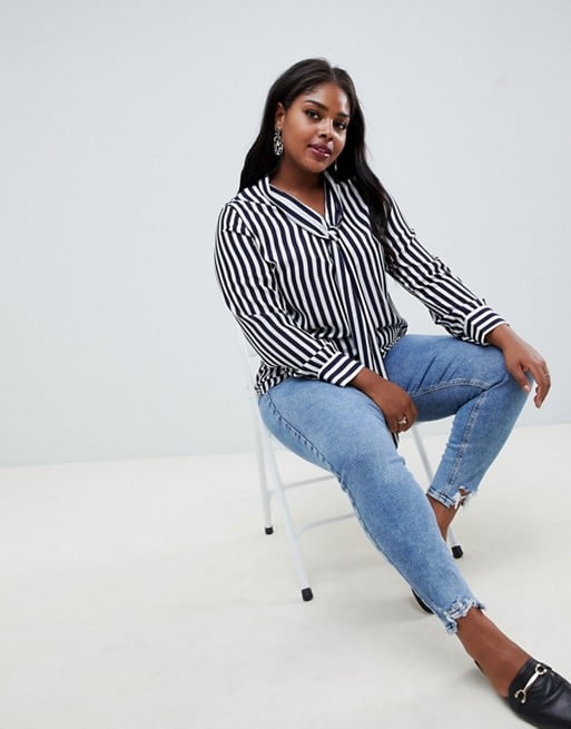 Glamorous Curve Pussybow Blouse