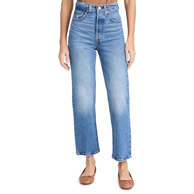 Levi's Women's Premium Ribcage Straight Ankle Jeans