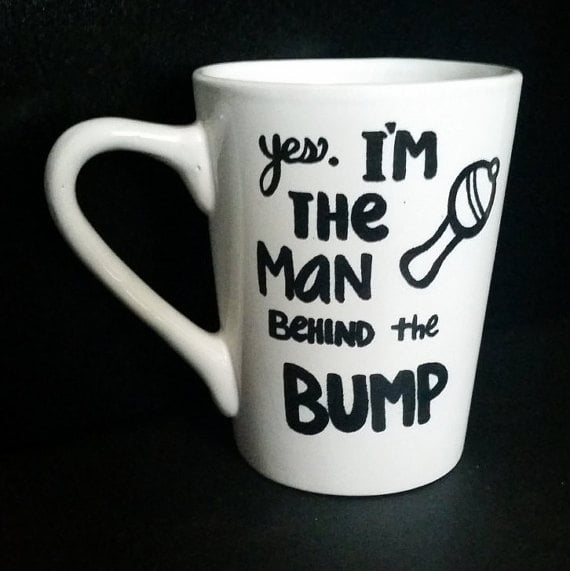 Man Behind the Bump Mug