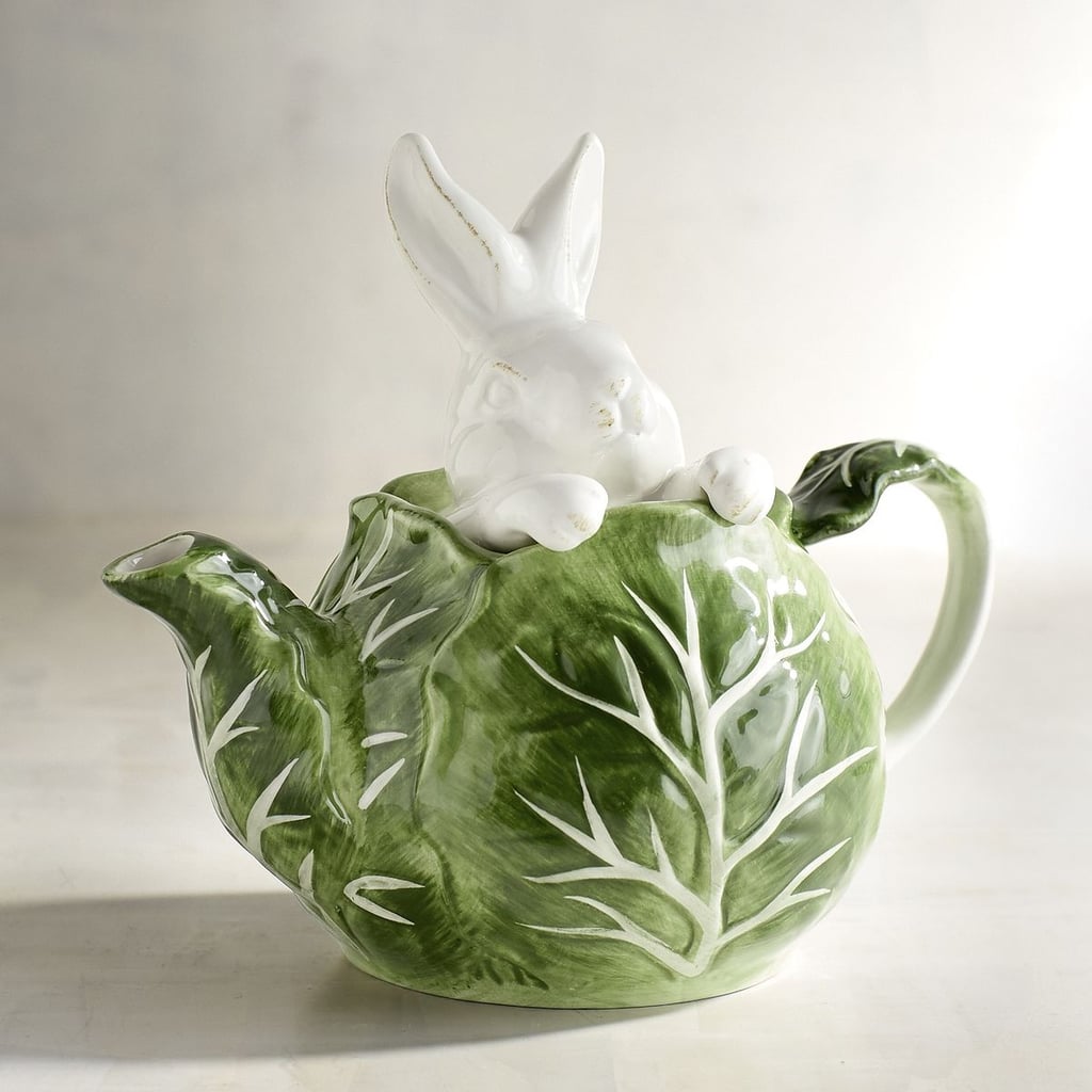 Garden Bunny Cabbage Teapot ($20 originally $25)