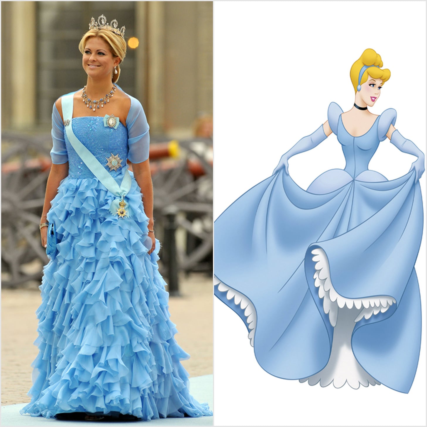 Royals Wearing Dresses Like Disney Princesses | PS Fashion