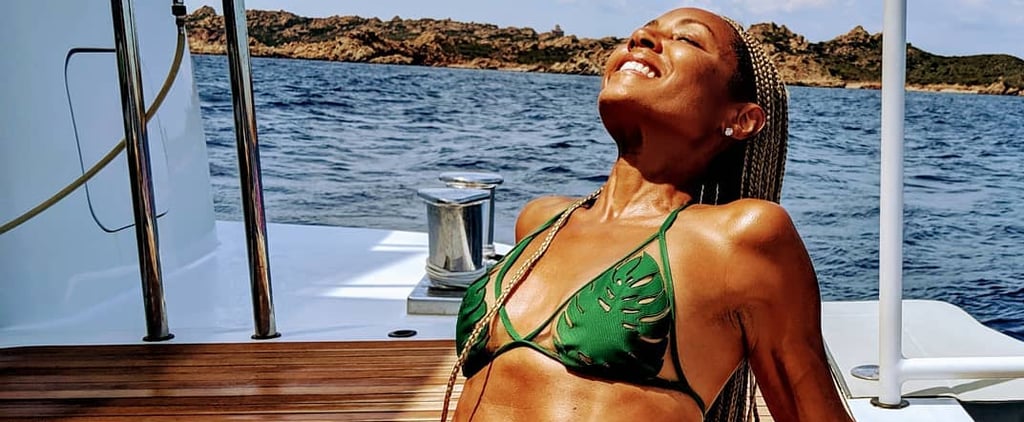 Jada Pinkett Smith's Cult Gaia Green Bikini July 2019
