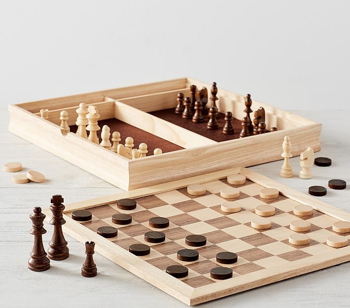 Chess & Checkers Family Game Set