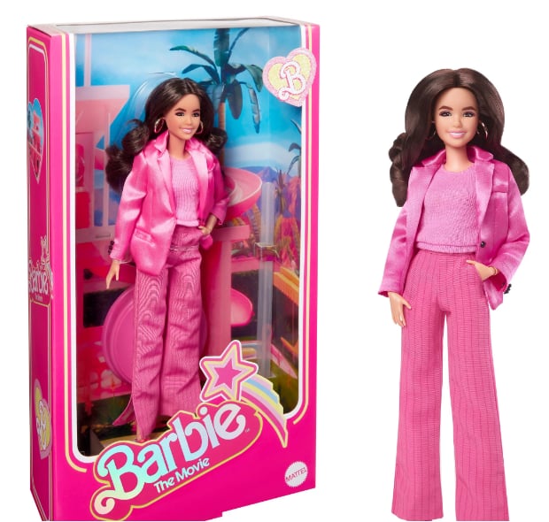 "Barbie: The Movie" Gloria in Pink Power Pantsuit Doll