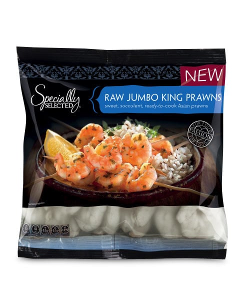 Specially Selected Raw Jumbo King Prawns