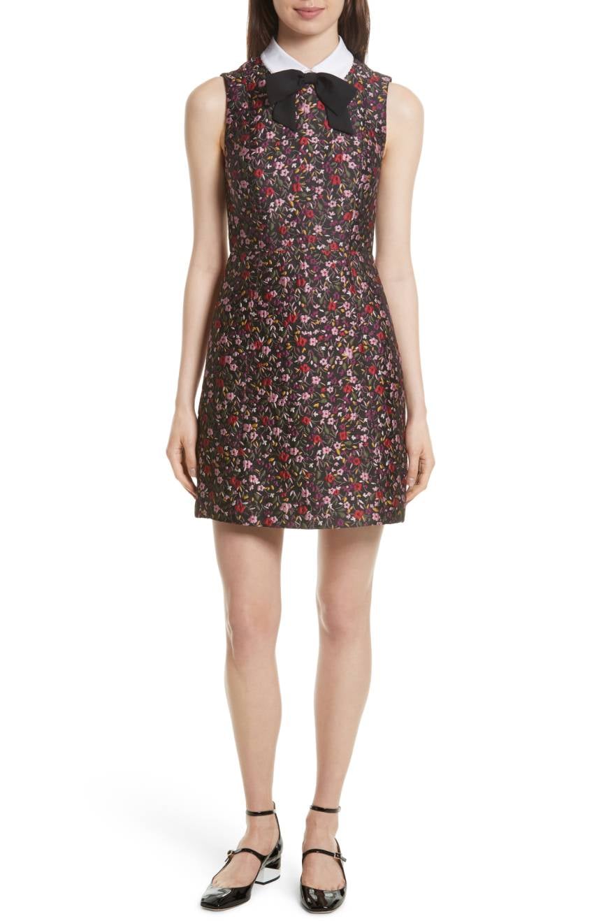 Kate Spade Floral Jacquard Dress | Everything You Need to Be AHS's  Mysterious Winter Anderson For Halloween | POPSUGAR Love & Sex Photo 12