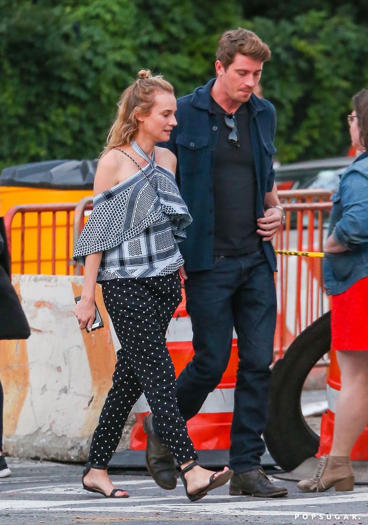 Diane Kruger and Garrett Hedlund Out in NYC September 2016