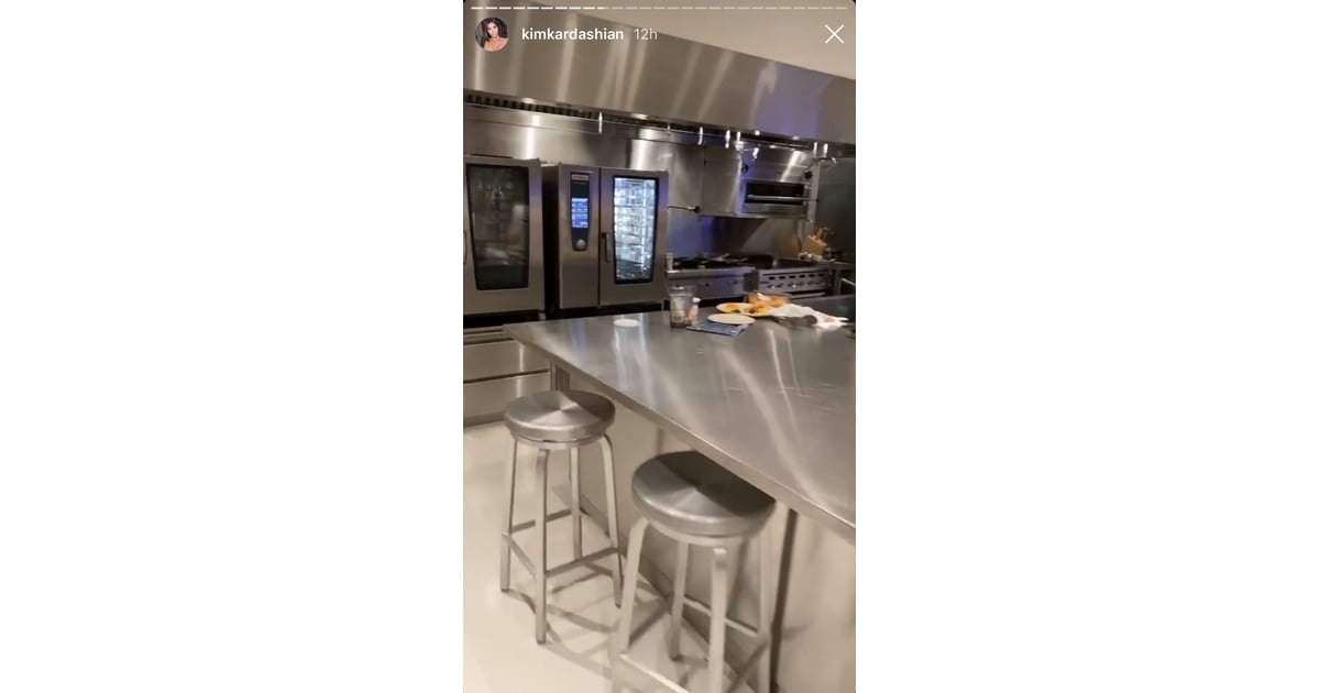 Kim's Kitchen For Her Chefs Kim Kardashian's House Has a Separate