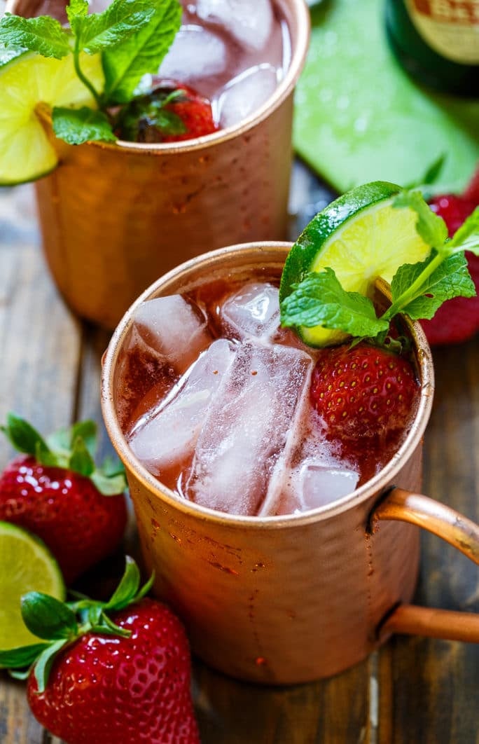 Strawberry Moscow Mule