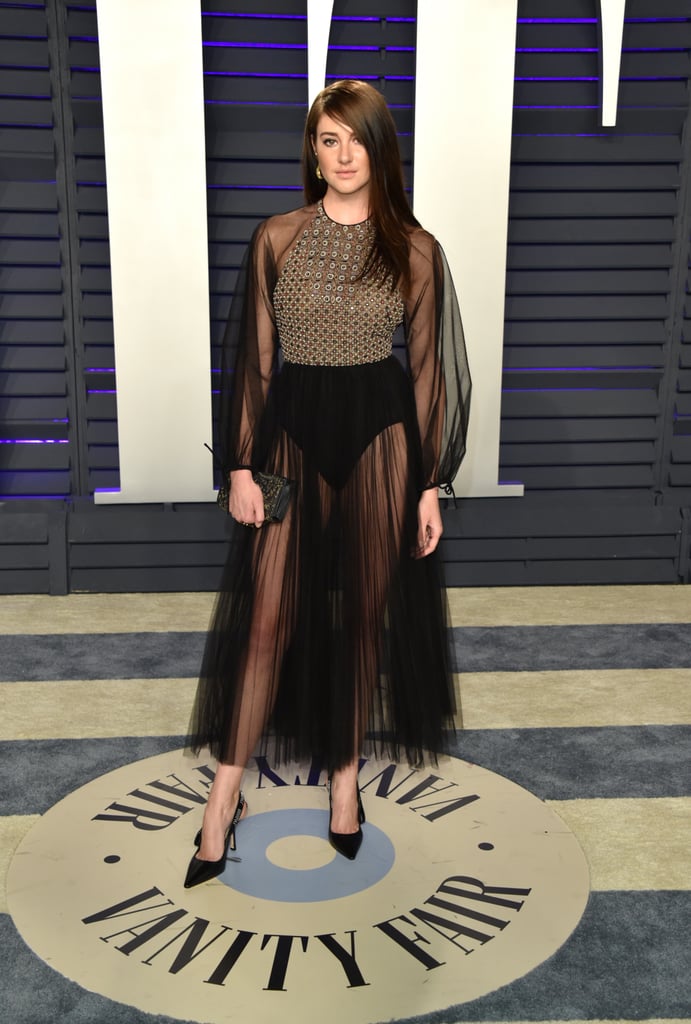 Shailene Woodley at the 2019 Vanity Fair Oscar Party