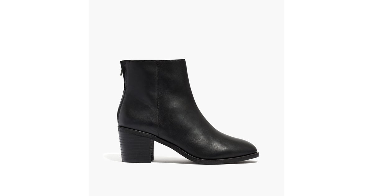 Madewell The Pauline Boot | How to Wear Ankle Boots With Dresses ...
