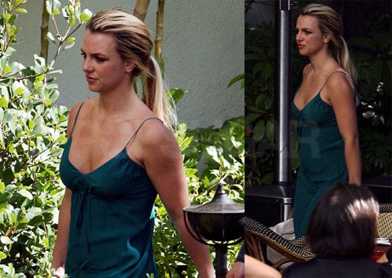 green emerald velvet dress Britney Spears Poster Green Bikini 27inx40in main image 1