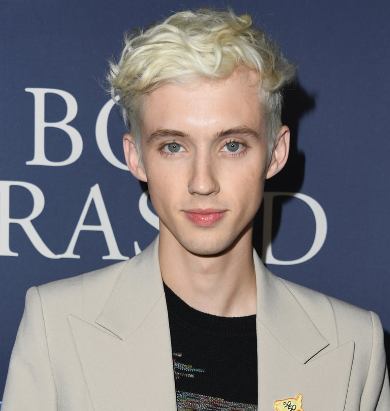 Troye Sivan's Platinum Hair