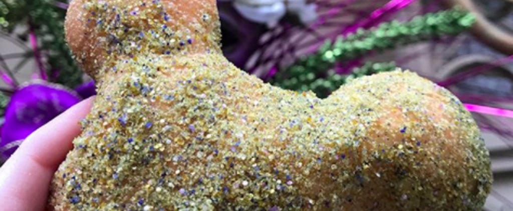 Mardi Gras Blueberry Lemon Beignets at Disneyland