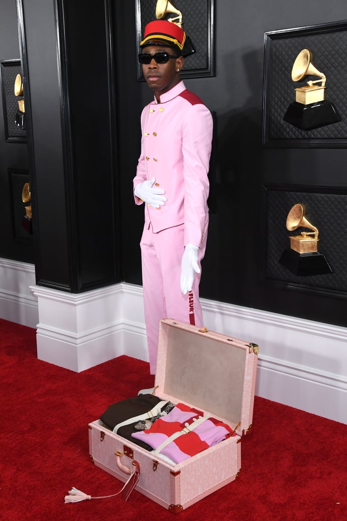 Tyler the Creator's Bellhop Outfit at the Grammys