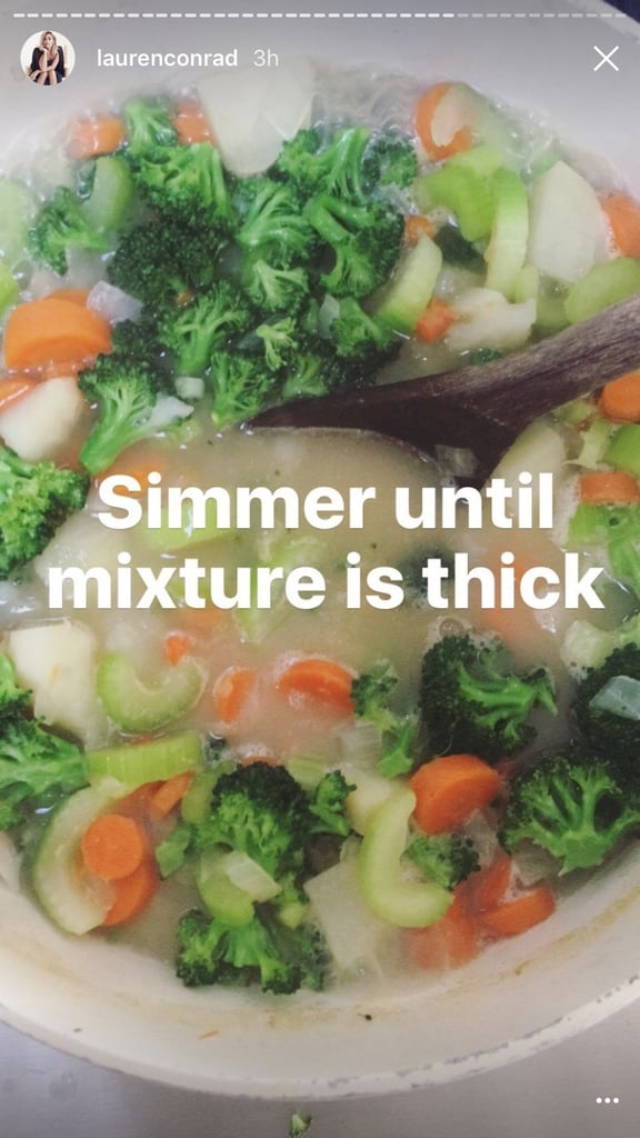 Lauren Conrad Chicken Pot Pie Recipe on Instagram