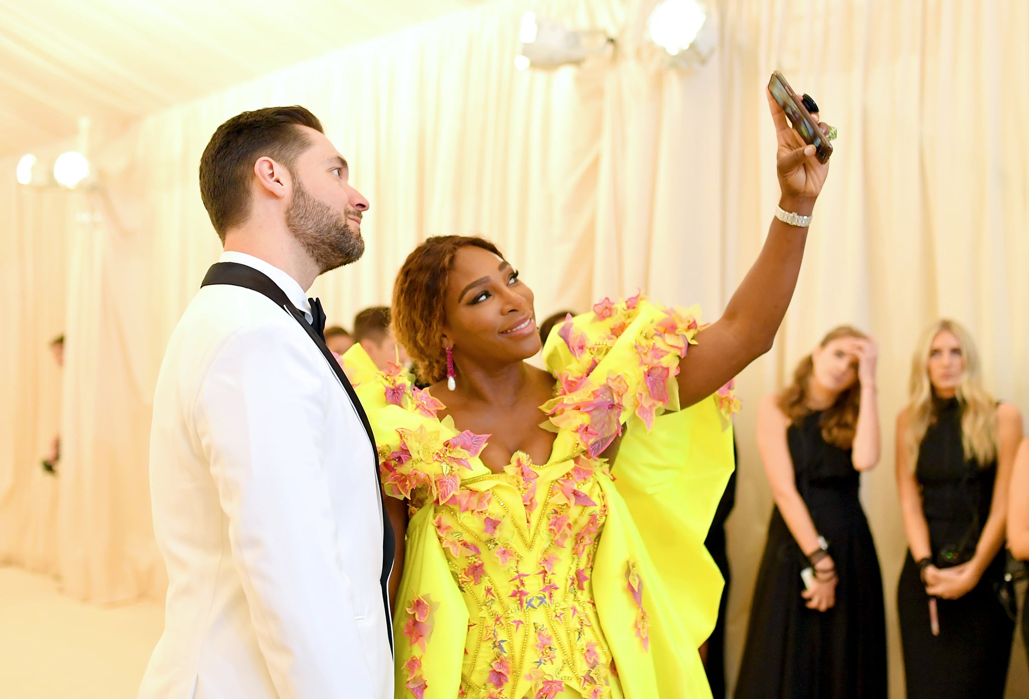 NEW YORK, NEW YORK - MAY 06: Serena Williams and Alexis Ohanian attend The 2019 Met Gala Celebrating Camp: Notes on Fashion at Metropolitan Museum of Art on May 06, 2019 in New York City. (Photo by Mike Coppola/MG19/Getty Images for The Met Museum/Vogue )