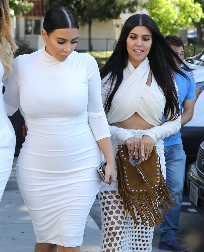 Kourtney Kardashian With Kim and Khloe After Split | Photos
