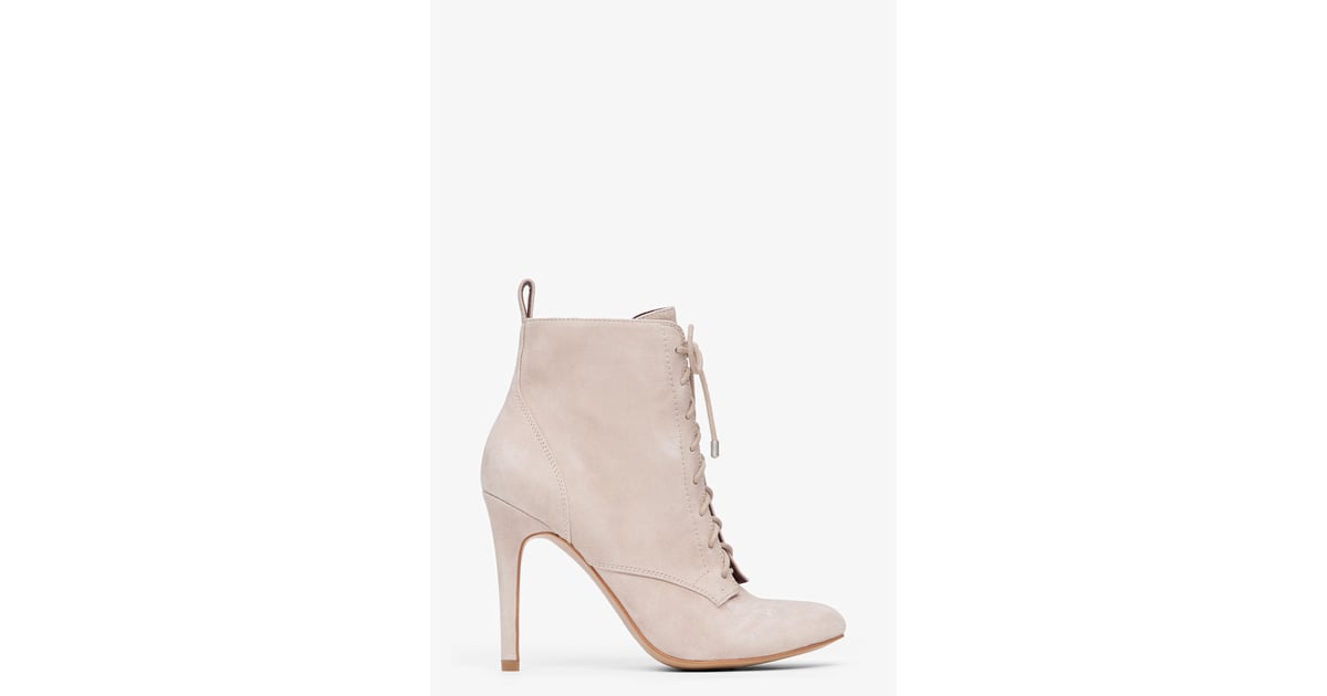 bcbgeneration lace up booties