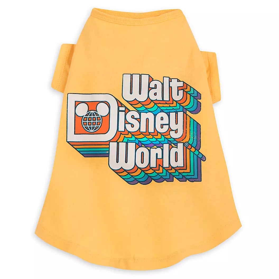 yellow retro disneyland shirt