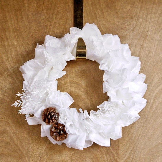 Coffee-Filter Wreath