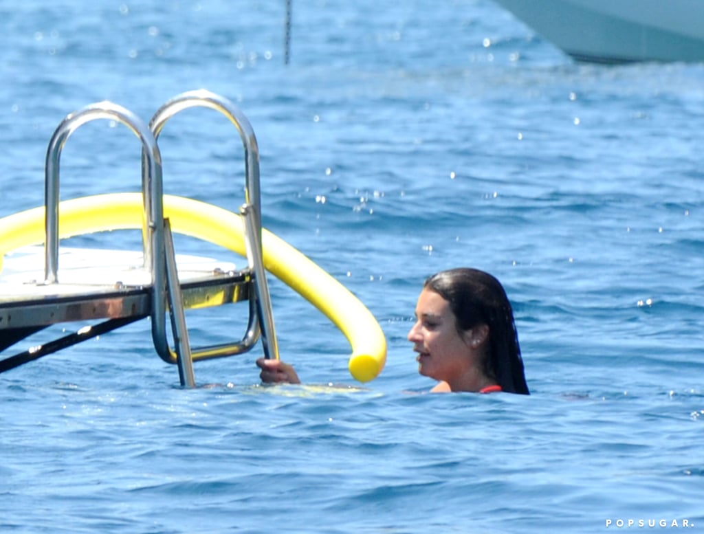 Lea Michele Kisses Matthew Paetz in Italy | Pictures