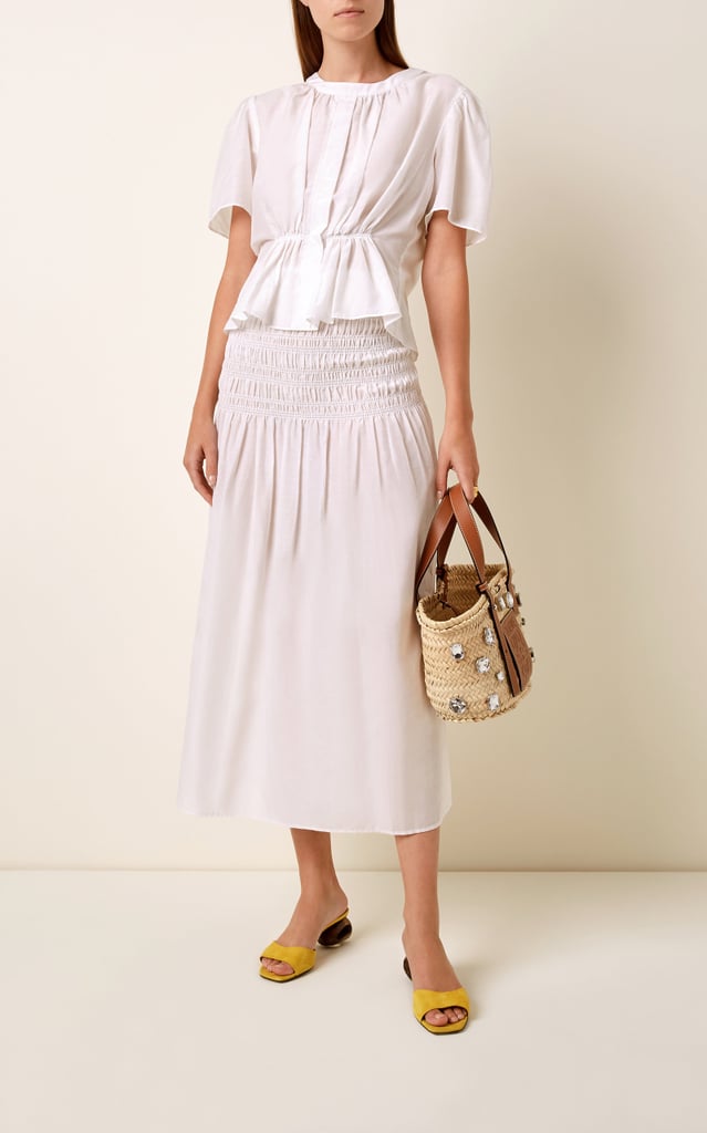 Ciao Lucia Ava Silk-Blend Top