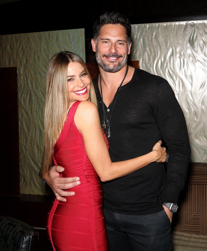 Sofia Vergara and Joe Manganiello New Year's Eve 2014