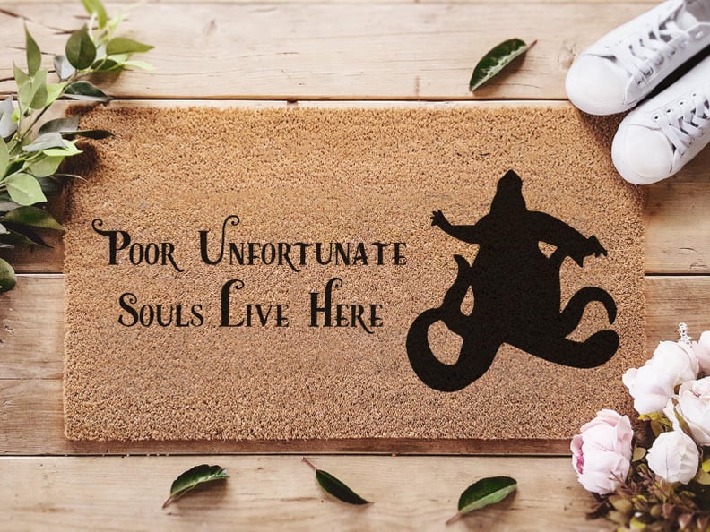 "Poor Unfortunate Souls Live Here" Doormat