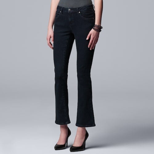 Petite Simply Vera Vera Wang Bootcut Jeans